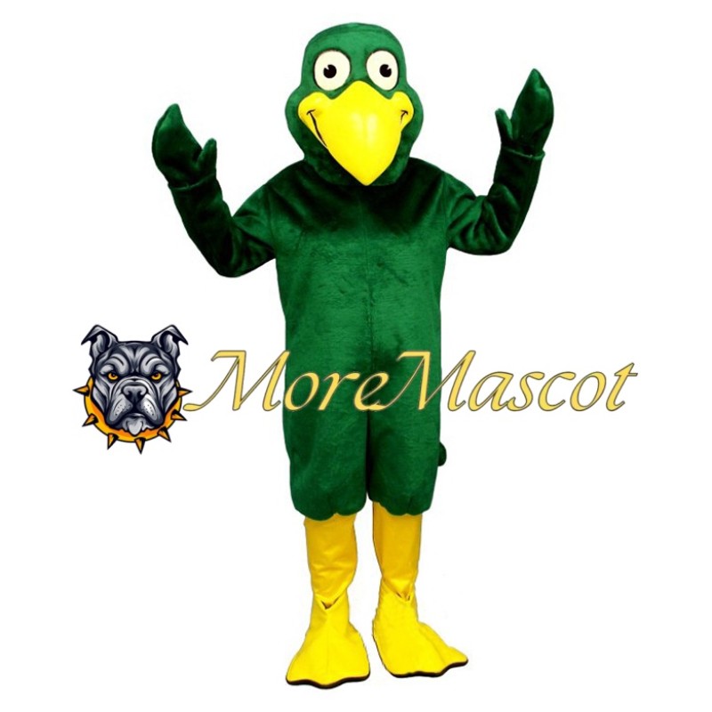 Green Woodpecker Mascot Costume