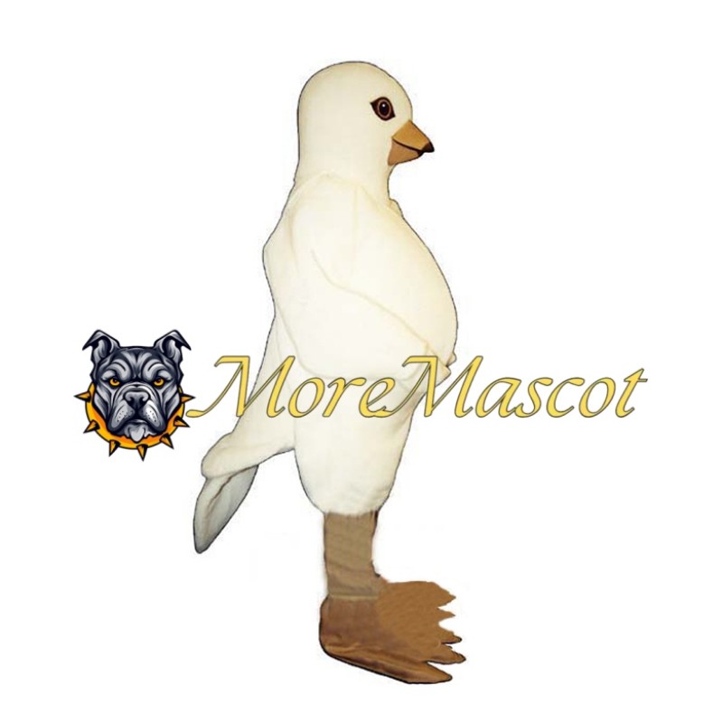 White Pigeon Mascot Costume