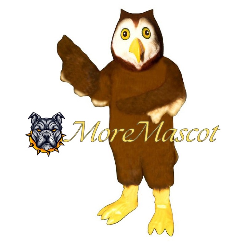 Plush Owl Mascot Costume