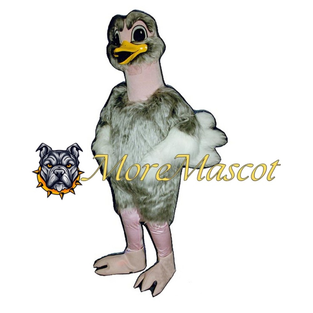 Plush Ostrich Mascot Costume