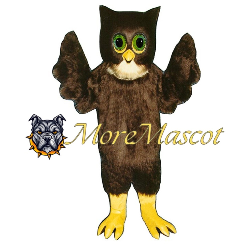 Friendly Owl Mascot Costume