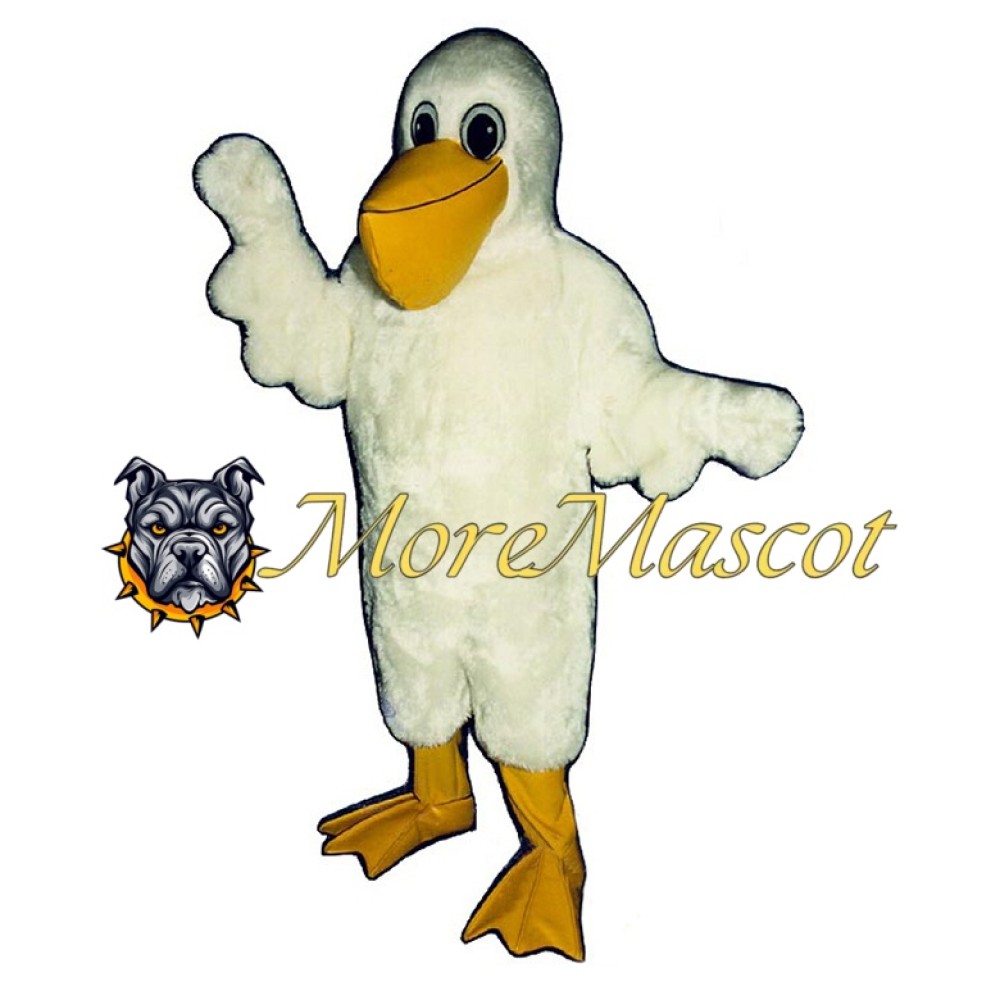 Realistic Pelican Mascot Costume