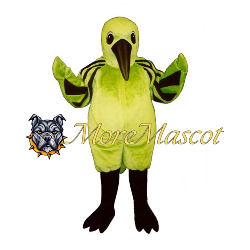 Green Hummingbird Mascot Costume