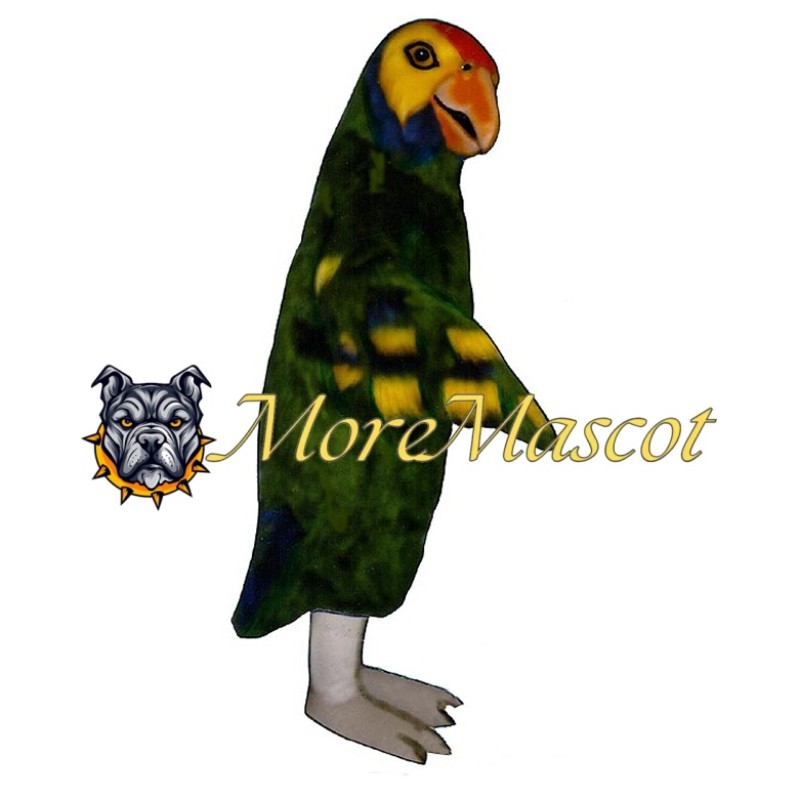 Green Bird Adult Mascot Costume