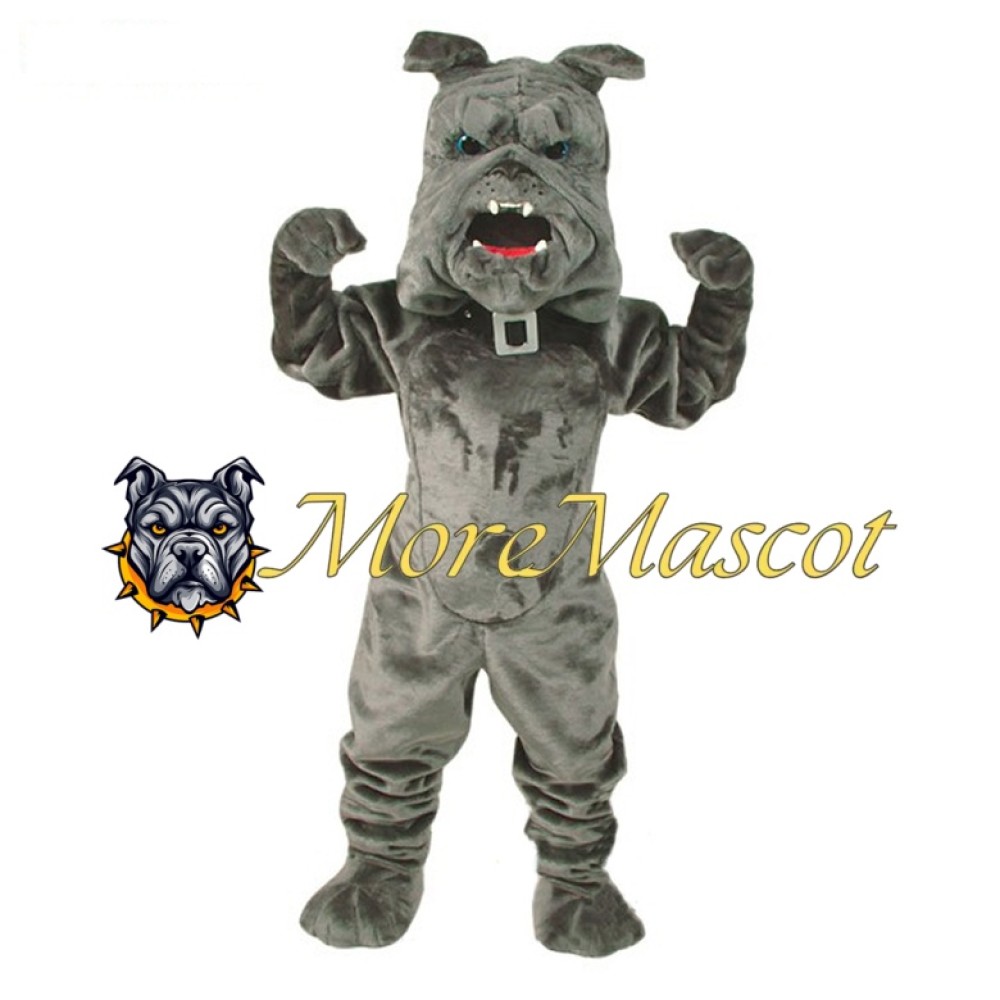 Powerful Bulldog Mascot Costume