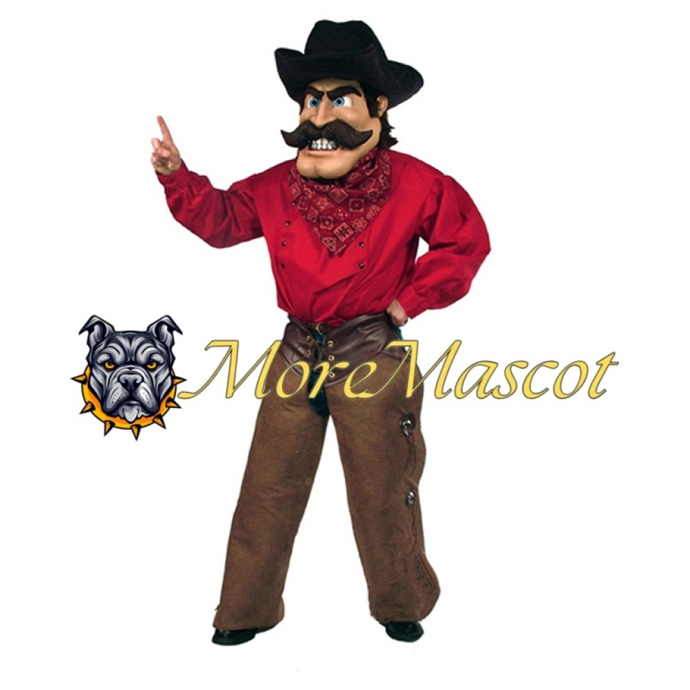 Cowboy Adult Mascot Costume