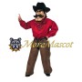 Cowboy Adult Mascot Costume