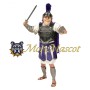 Black & Purple Knight Mascot Costume