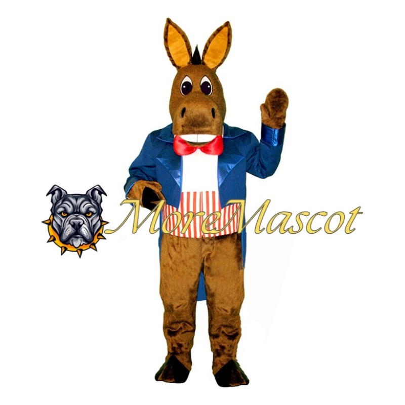 Gentleman Donkey Mascot Costume