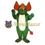 Green Alien Monster Mascot Costume