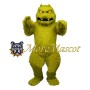 Plush Green Monster Mascot Costume