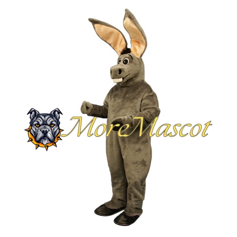 Friendly Donkey Mascot Costume