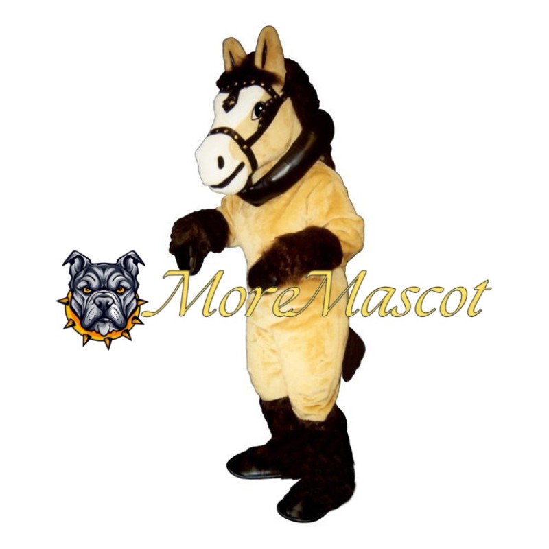 Light Brown Horse Mascot Costume