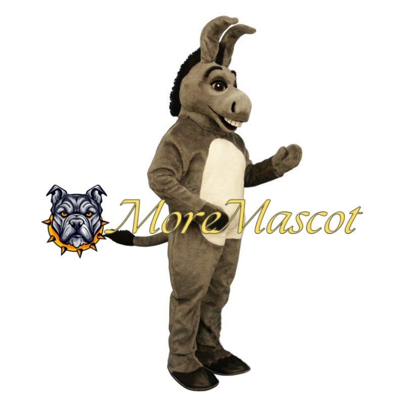 Realistic Donkey Mascot Costume