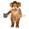 Plush Mammoth Mascot Costume