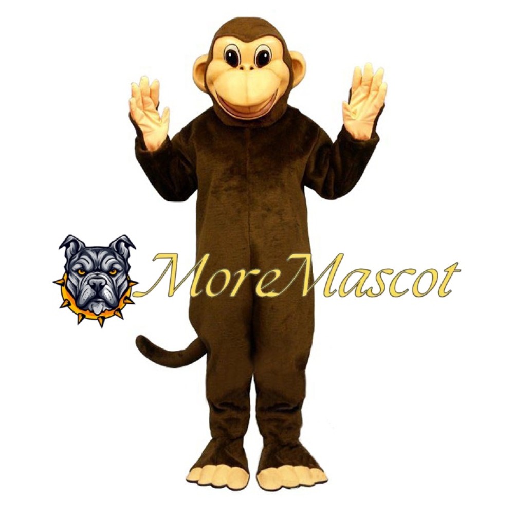 Adult Happy Monkey Mascot Costume