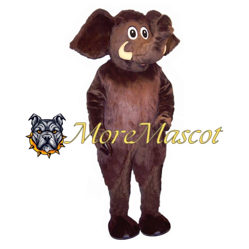 Plush Elephant Mascot Costume