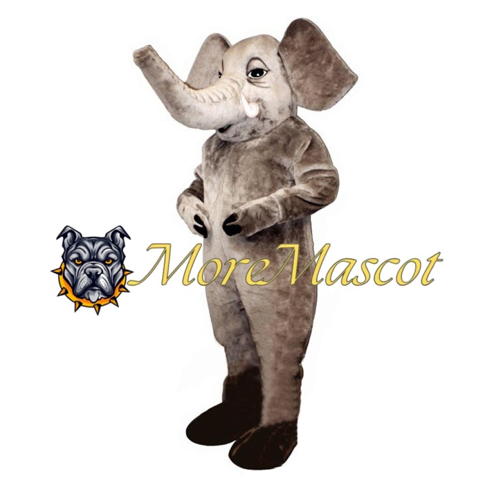 Adult Soft Elephant Mascot Costume