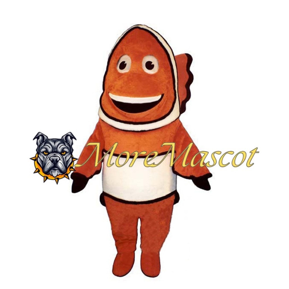 Cute Clownfish Mascot Costume