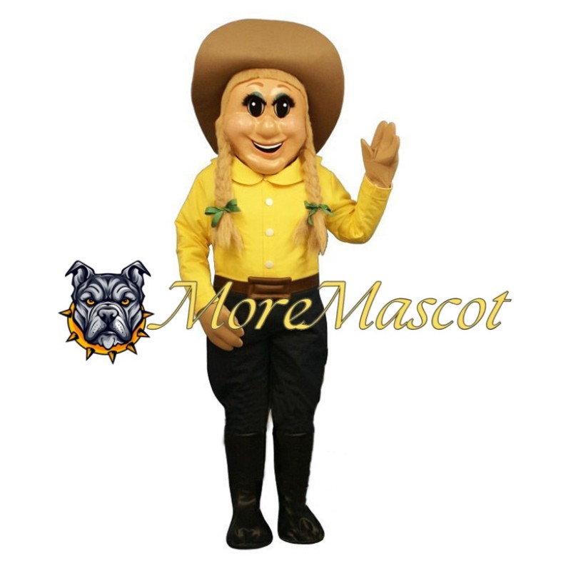 Farm Girl Mascot Costume