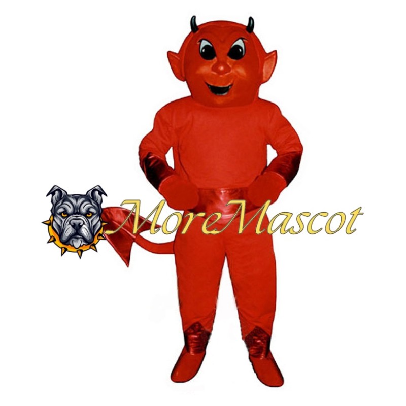 Super Red Devil Mascot Costume