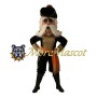 Elderly Soldier Mascot Costume