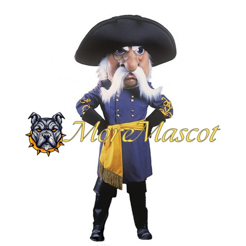 Serious Commander Mascot Costume