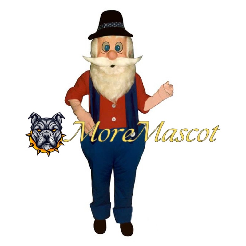 Old Fisherman Mascot Costume