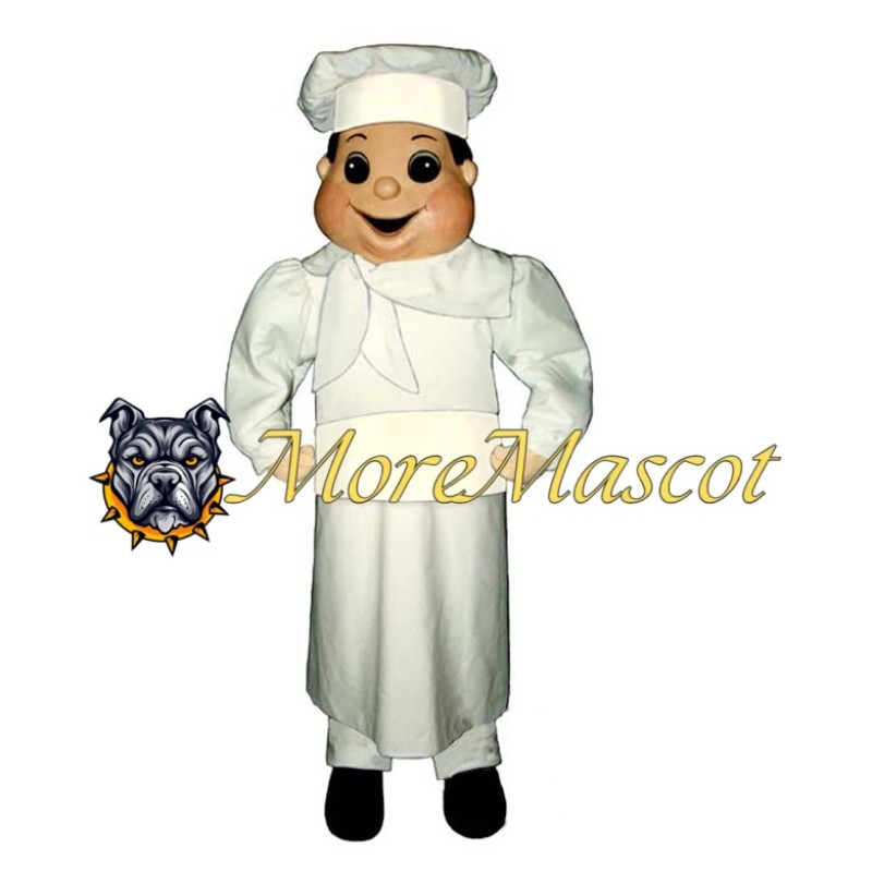 Fat Pastry Chef Mascot Costume