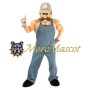 Muscle Repairman Mascot Costume