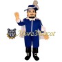 The Blue Lord Mascot Costume