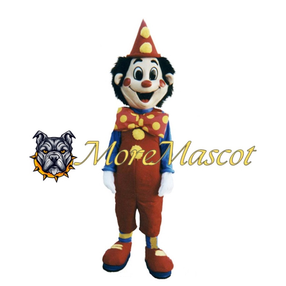 Smiling Joker Mascot Costume