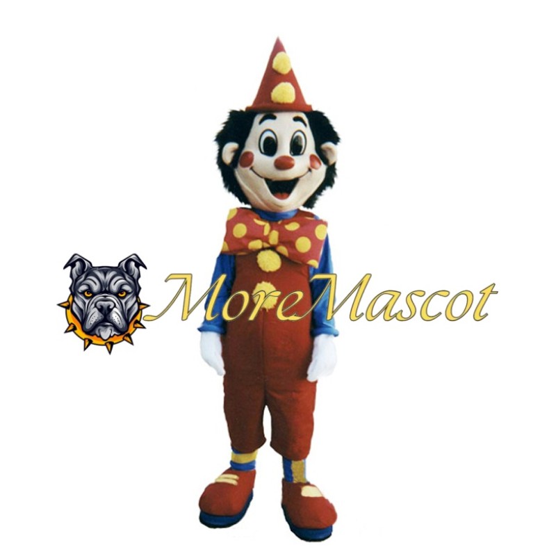 Smiling Joker Mascot Costume