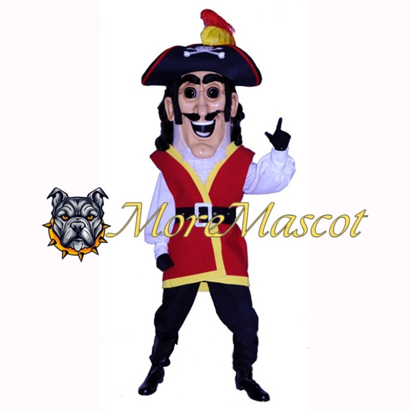 Evil Pirate Mascot Costume