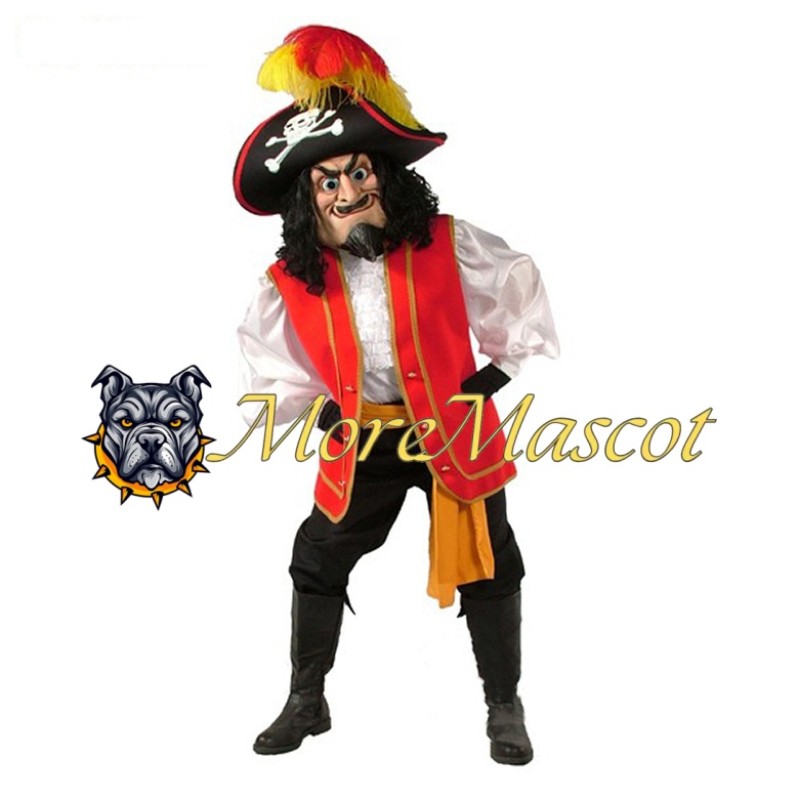 Ferocious Pirate Mascot Costume