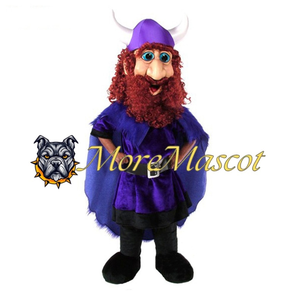 Purple Vikings Mascot Costume