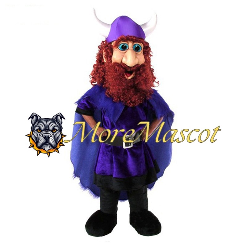 Purple Vikings Mascot Costume
