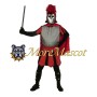 Red & Silver Knight Mascot Costume
