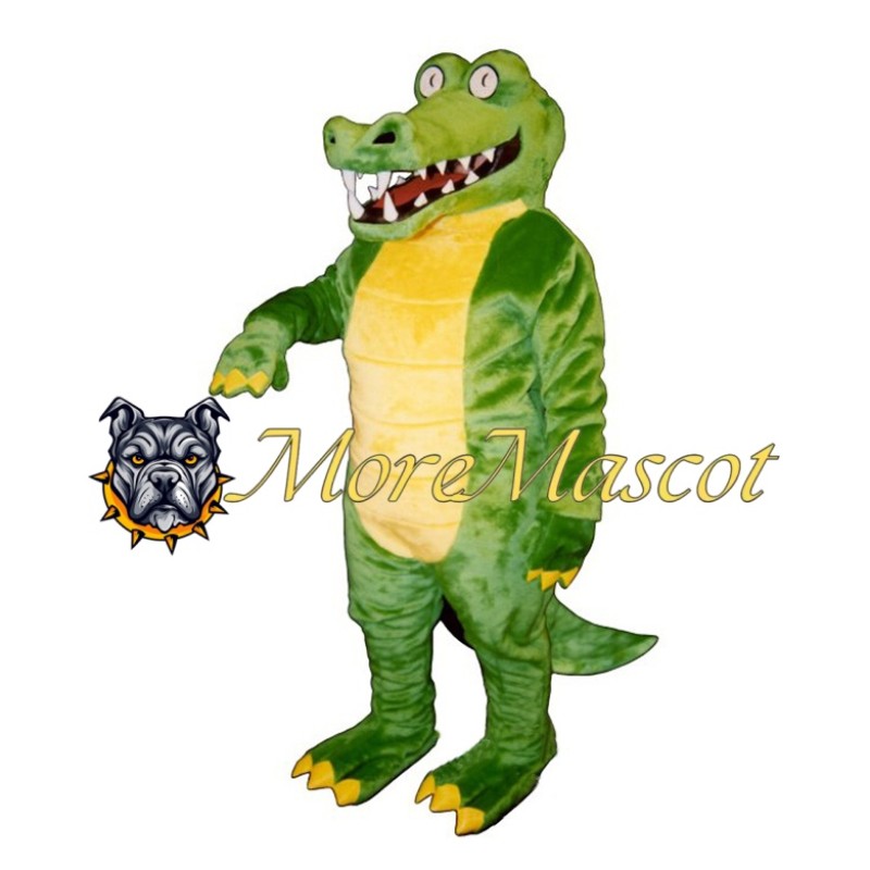 Realistic Alligator Mascot Costume