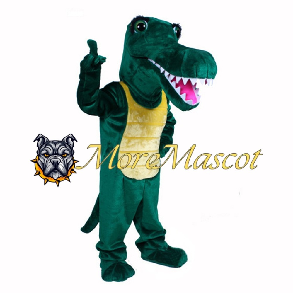 Lightweight Alligator Mascot Costume