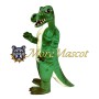 Adult Green Alligator Mascot Costume