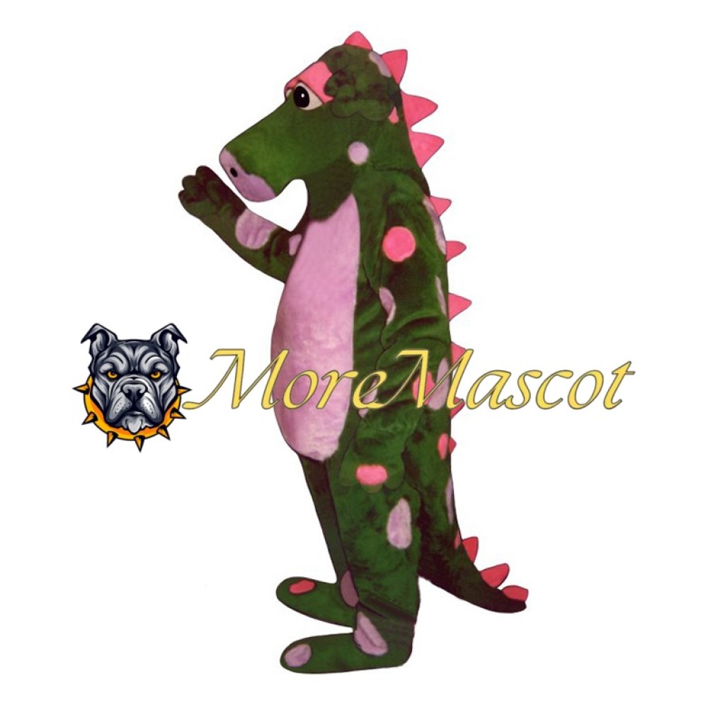 Spotted Dinosaur Mascot Costume