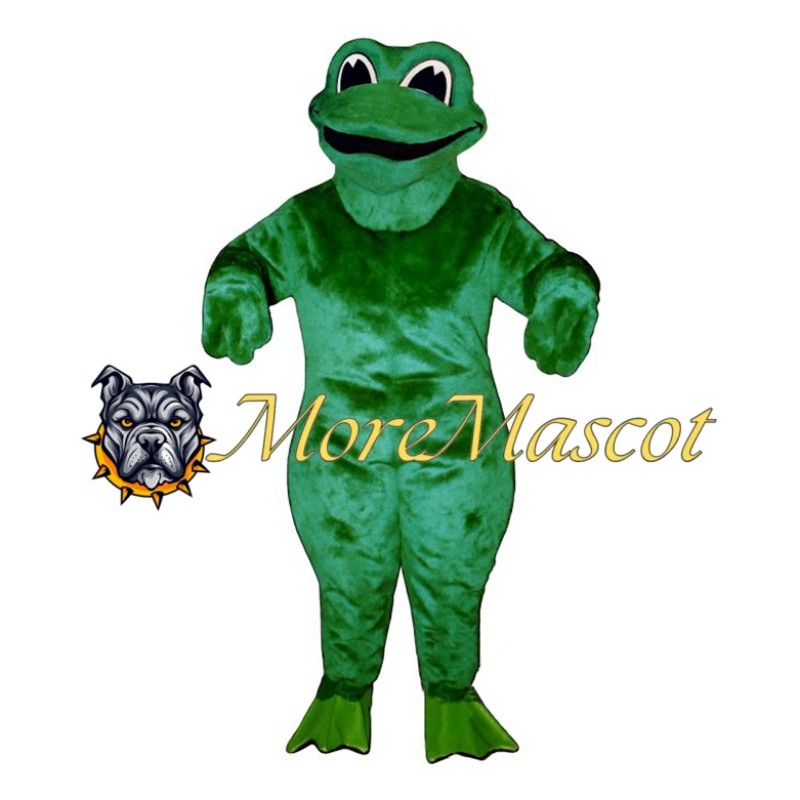 Green Frog Mascot Costume