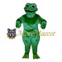 Green Frog Mascot Costume
