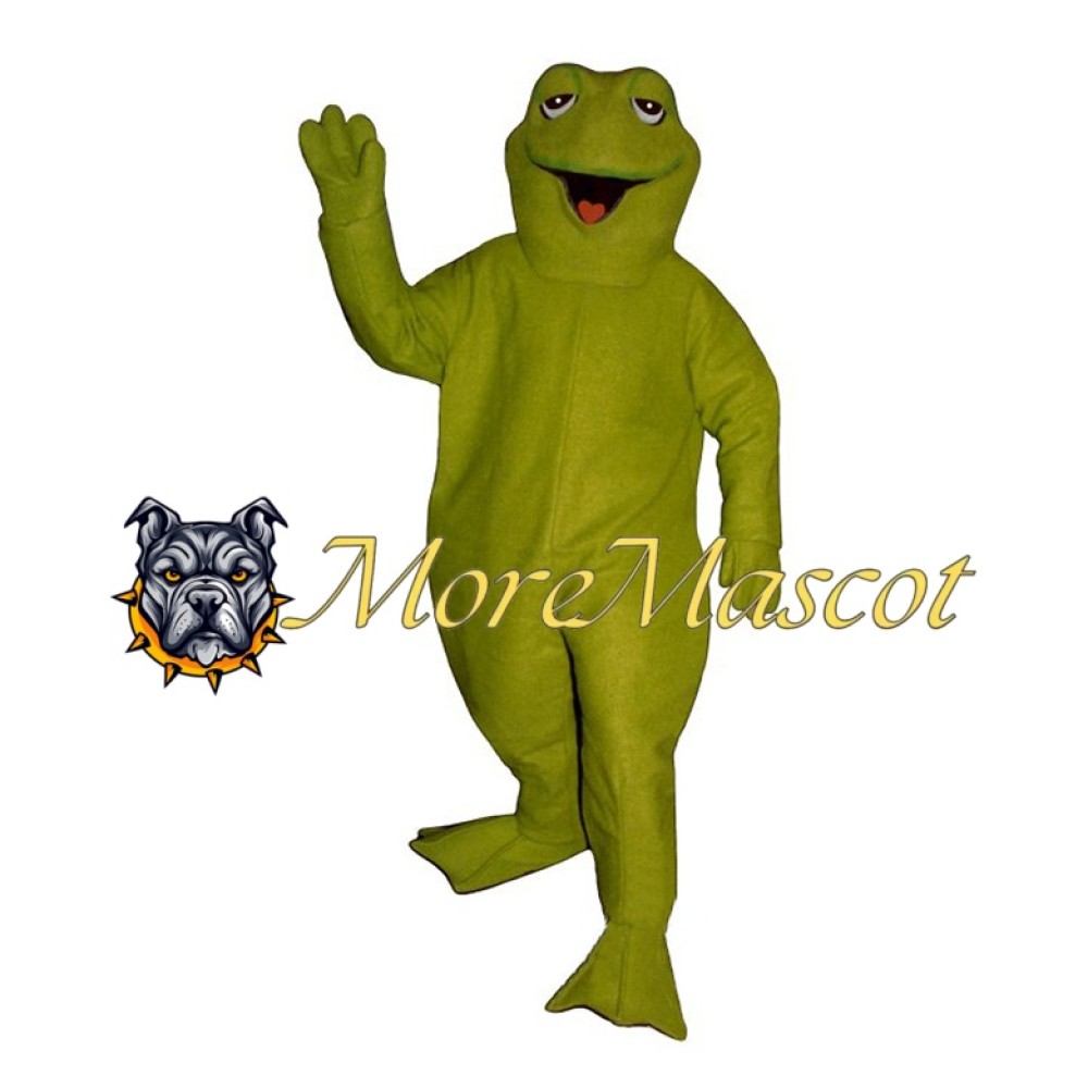 Happy Frog Adult Mascot Costume