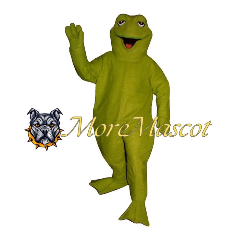 Happy Frog Adult Mascot Costume