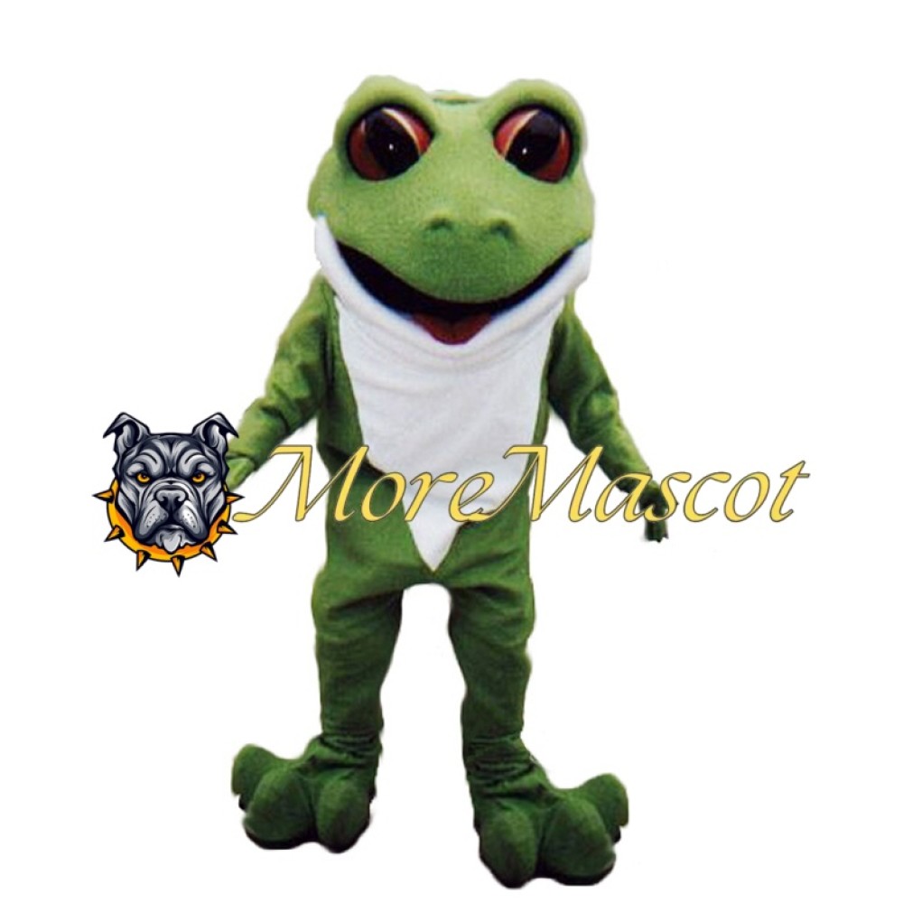 Big Eyed Frog Mascot Costume