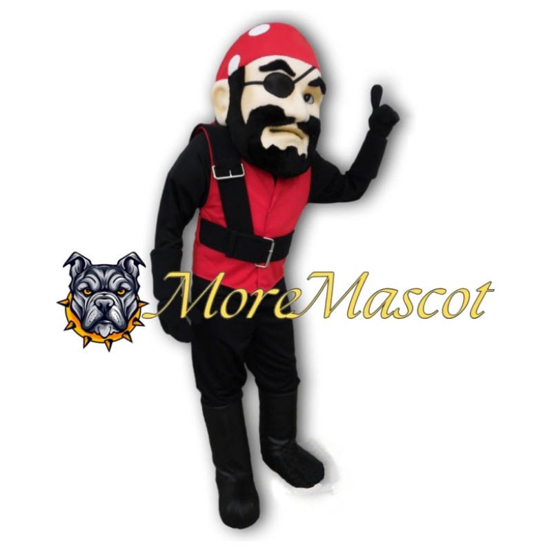 One Eyed Robber Mascot Costume