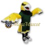 Superb Yellow Eagle Mascot Costume