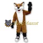 Friendly Adult Fox Mascot Costume